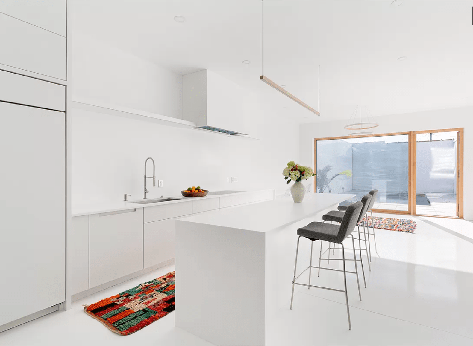 All White Townhouse w/ Pool